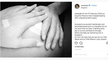 Ungkapan Hati Marissa Nasution Pasca Anak Meninggal Dunia News Entertainment Fimela Com