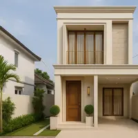 Desain Rumah 2 Lantai di Lahan Sempit Tapi Mewah