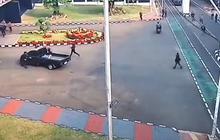 Momen Nekat Pikap Terobos Gerbang Pancasila DPR Saat Demo 27 Agustus