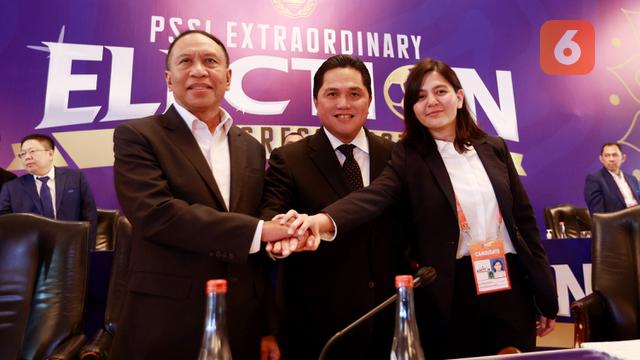 Erick Thohir Terpilih sebagai Ketua Umum PSSI dalam KLB PSSI 2023
