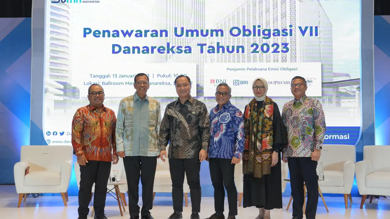 Danareksa akan melakukan Penawaran Umum Obligasi VII Danareksa Tahun 2023 dengan target senilai Rp 1 triliun. Obligasi ini ditawarkan dalam 2 seri. (Dok Danareksa)