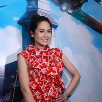 Maudy Ayunda saat preskon film Battle of Surabaya. (Wimbarsana/Bintang.com)