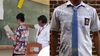 6 Pakaian yang Dipakai Murid Saat Sekolah Ini Nyeleneh, Kocak (1cak Twitter/txtdarigajelas)