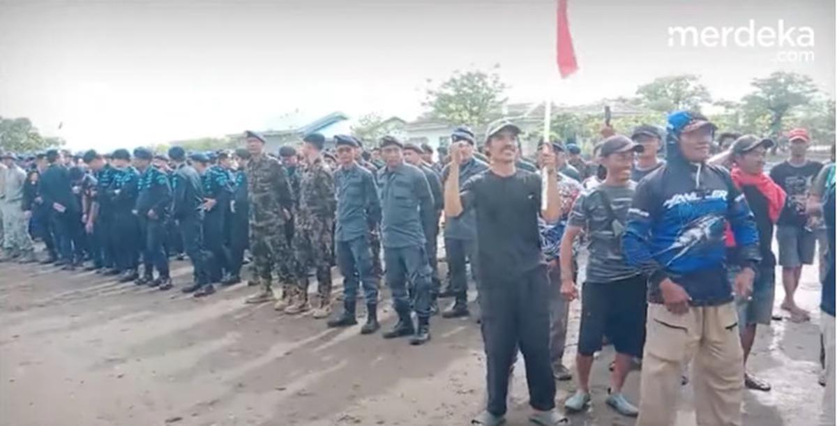tni al bongkar pagar laut