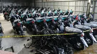 Asal Usul Motor Ilegal yang Digerebek Polisi di Gudang Penadah Jaksel