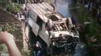 Kronologi Kecelakaan Bus Giri Indah Maut di Cisarua, 16 Tewas