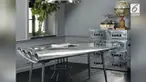 Perabot dibuat dari pesawat tempur atau komersil yang sudah tak beroperasi lagi.