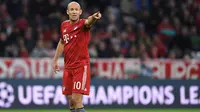 Sedari muda Robben memang sulit mengembangkan permainannya akibat seringnya didera cedera. Masalah tersebut dialami sejak membela PSV hingga Bayern Munchen. (AFP/Christof Stache)