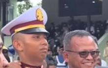 Anak Ferdy Sambo Wisuda Prabhatar Akpol 2023, Edhy Prabowo Rangkul Semangati 'Kamu Bisa!