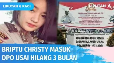 Briptu Christy masuk DPO polisi usai menghilang selama 3 bulan. Polisi mendeteksi Polwan yang berdinas di Polresta Manado ini berada di Kendari, Sulawesi Tenggara.