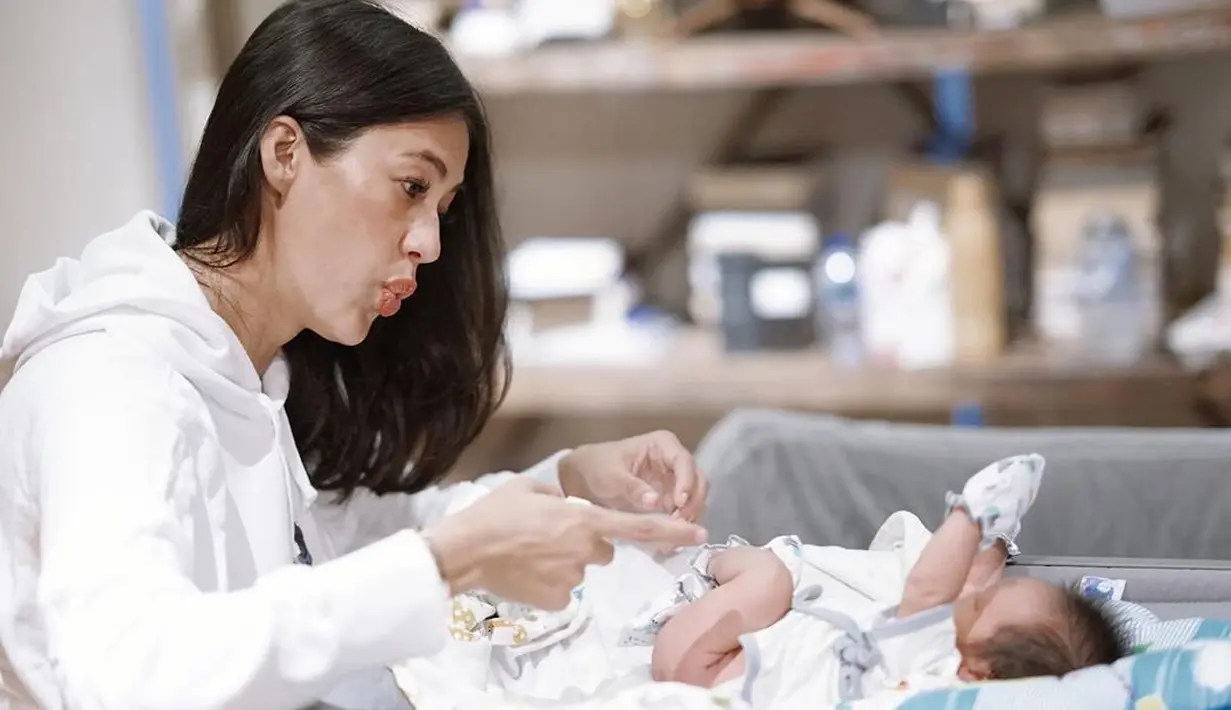 Paula Verhoeven dan Baim Wong (Instagram/paula_verhoeven)