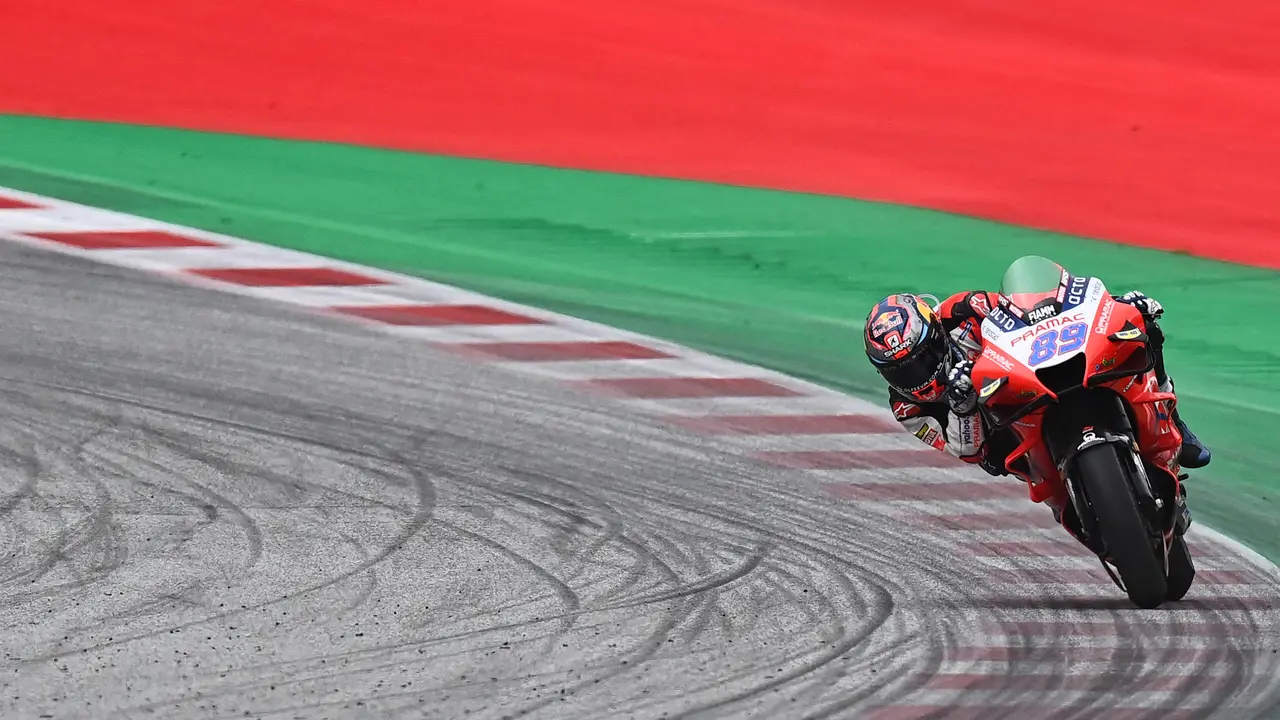 Pembalap Pramac Ducati, Jorge Martin memenangi MotoGP Styria di Sirkuit Red Bull Ring, Spielberg, Austria, Minggu (8/8/2021).