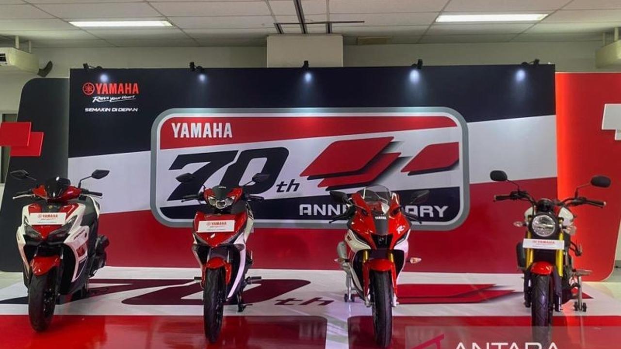 Yamaha Indonesia Rilis Livery Spesial 70 Tahun, Hadirkan Nuansa Klasik di Empat Model Motor Unggulan