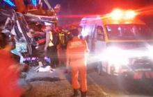 Kronologi Kecelakaan Maut Bus Rombongan Peziarah di Tol Cipularang yang Tewaskan 2 Orang