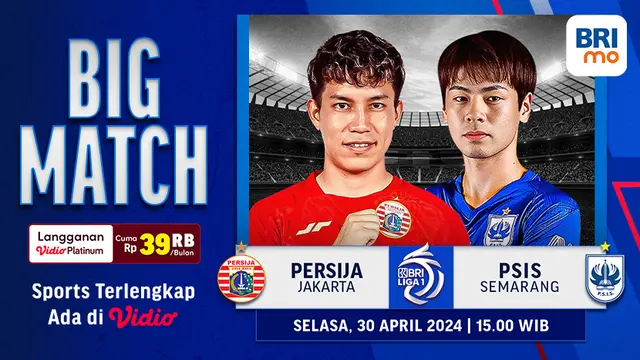 Persija Jakarta Vs PSIS Semarang