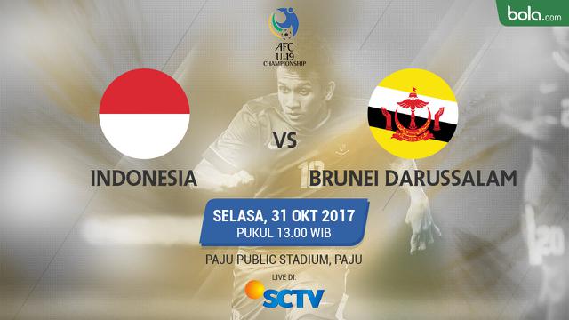 Timnas Indonesia U-19 vs Brunei Darussalam