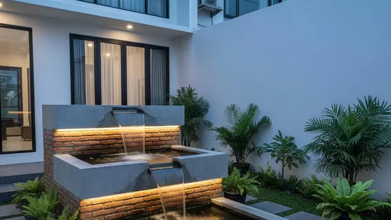 7 Desain Kolam Ikan Batu Bata Kecil yang Cocok untuk Halaman Sempit, Tetap Estetik dan Bikin Suasana Adem