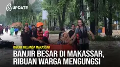 Pemerintah Kota Makassar menetapkan status tanggap darurat bencana usai banjir mengepung ibu kota provinsi Sulawesi Selatan ini. Status tanggap bencana ini ditetapkan mulai 10 hingga 17 Februari 2025.