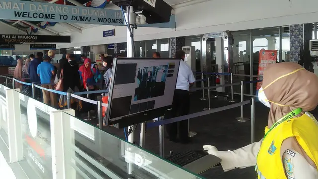Cegah Penyebaran Virus Corona Pelindo 1 Tingkatkan Upaya Pencegahan dan Pengawasan ke Seluruh Penumpang