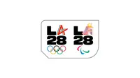 Logo Olimpiade 2028 Los Angeles. (www.la28.org)