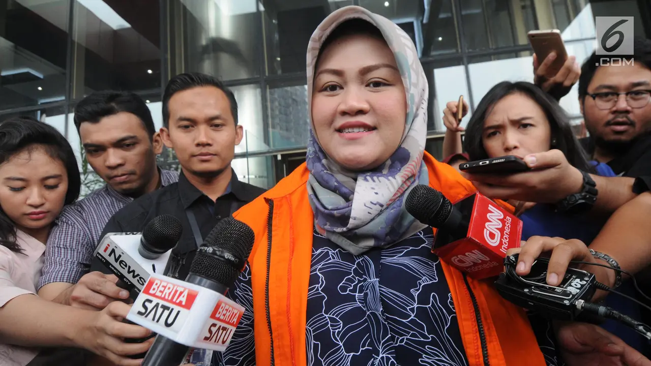 Bupati nonaktif Bekasi Neneng Hasanah Yasin