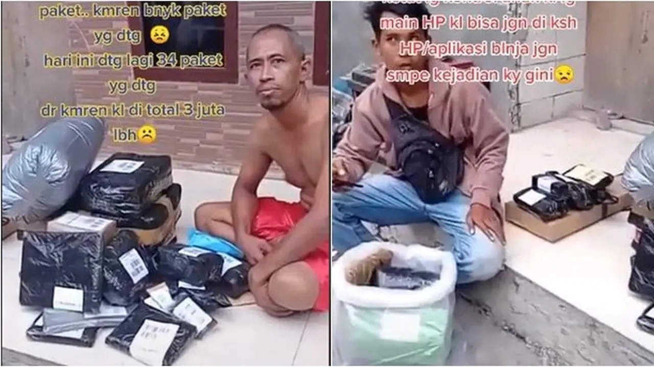 Viral Bapak Ini Terima 34 Paket dalam Sehari, Alasannya Bikin Geleng Kepala