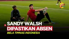 Berita video Sandy Walsh ikut latihan terpisah meski dipastikan bakal absen bela Timnas Indonesia di FIFA Matchday nanti.