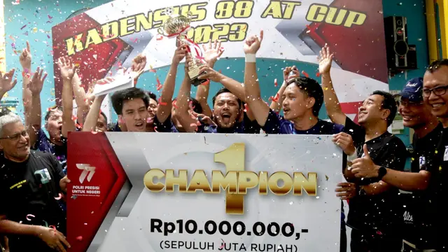 Densus 88 Gelar Kejuaraan Futsal untul Rangkul Mantan Napi Teroris