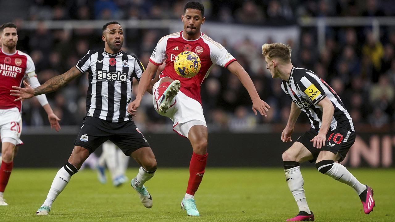 Newcastle United vs Arsenal di Liga Inggris