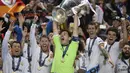 Real Madrid akhirnya bisa meraih mimpinya memperoleh La Decima (AFP PHOTO/FRANCK FIFE)
