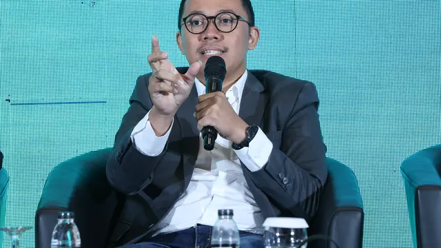 Dosen Fakultas Hukum Universitas Indonesia, Hari Prasetiyo dalam Asia Pacific Harm Reduction Forum (APHRF) 2024 di Jakarta Convention Center, Rabu (3/7/2024).