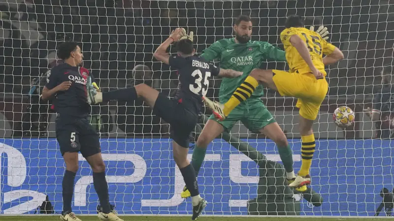 Foto: Jungkalkan PSG, Borussia Dortmund Kembali ke Final Liga Champions setelah 11 Tahun