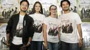 Kesulitan dalam film ini tidak hanya dialami oleh Pamela, tapi juga lawan mainnya, Morgan Oey. Pemeran Max itu terkendala dengan gaya bicara orang Australia. (Adrian Putra/Bintang.com)