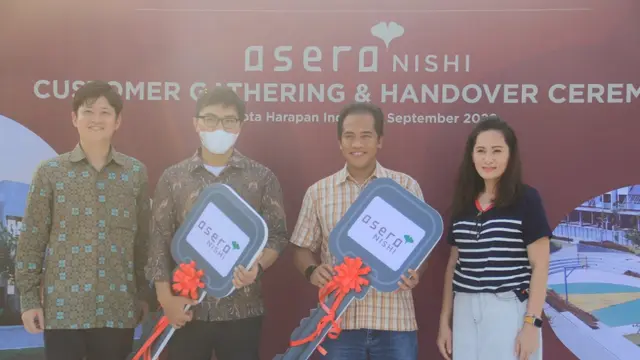 Handover Ceremony Cluster Asera Nishi
