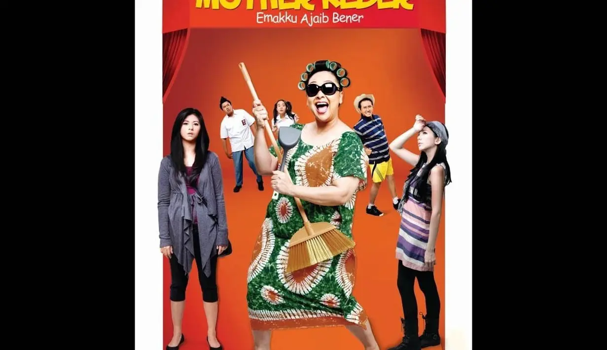 Film Mother Keder menampilkan kekonyolan-kekonyolan yang memperlihatkan arti pentingnya sebuah keluarga, terutama sosok seorang ibu. Mengajarkan kepada kita semua bahwa keluarga adalah segalanya. (Istimewa)