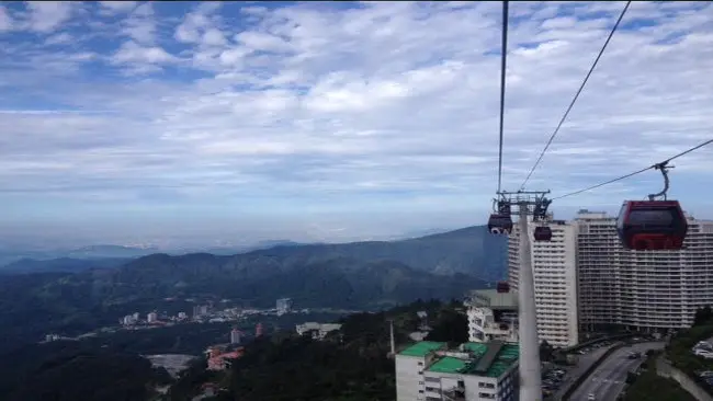 Cable car di Genting Highlands