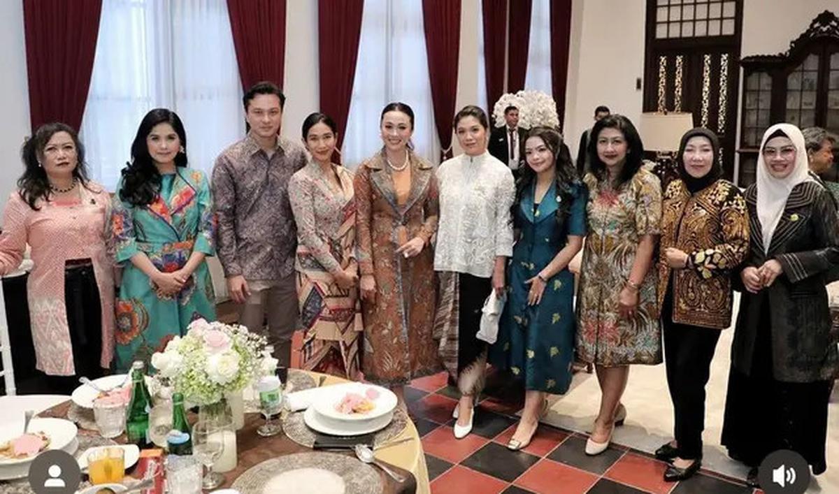 6 Gaya Formal Istri Menteri di Museum Nasional, Annisa Pohan dan Niena Kirana Tampil Elegan