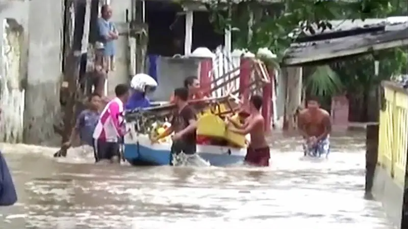 (Lip6 Petang) Banjir-Manado
