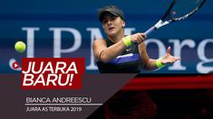 Berita video Bianca Andreescu menjadi juara baru di AS Terbuka (US Open) setelah pada partai final mengalahkan Serena Williams.