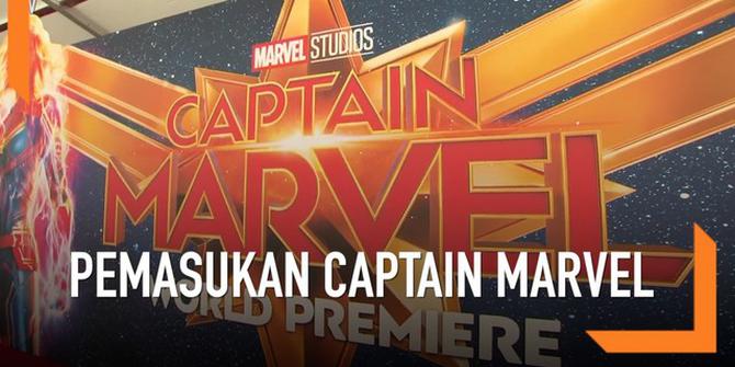 VIDEO: Wow, Pemasukan Film Captain Marvel Capai 1 Miliar Dolar