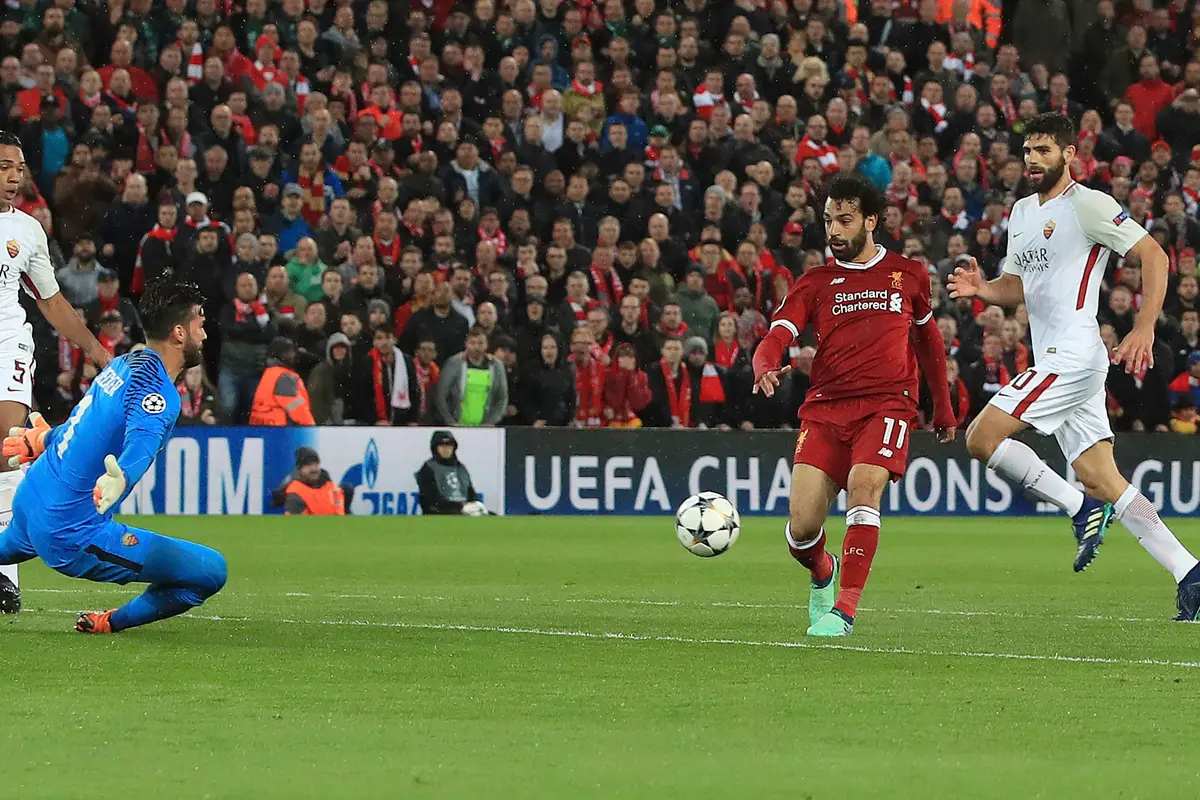 Cetak 2 Gol ke Gawang AS Roma, Mohamed Salah Tak Selebrasi
