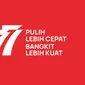 Ilustrasi logo HUT ke-77 RI. (Dok. Setneg)