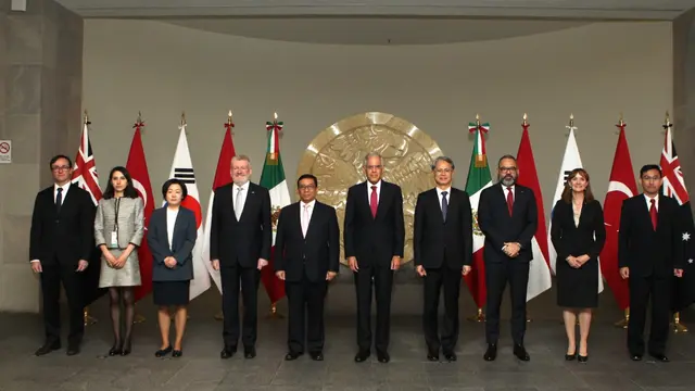 Pertemuan para Wakil Menteri Luar Negeri MIKTA (Vice-Ministrial Retreat) yang diselenggarakan pada tanggal 10 - 11 Februari 2020 di Mexico City.