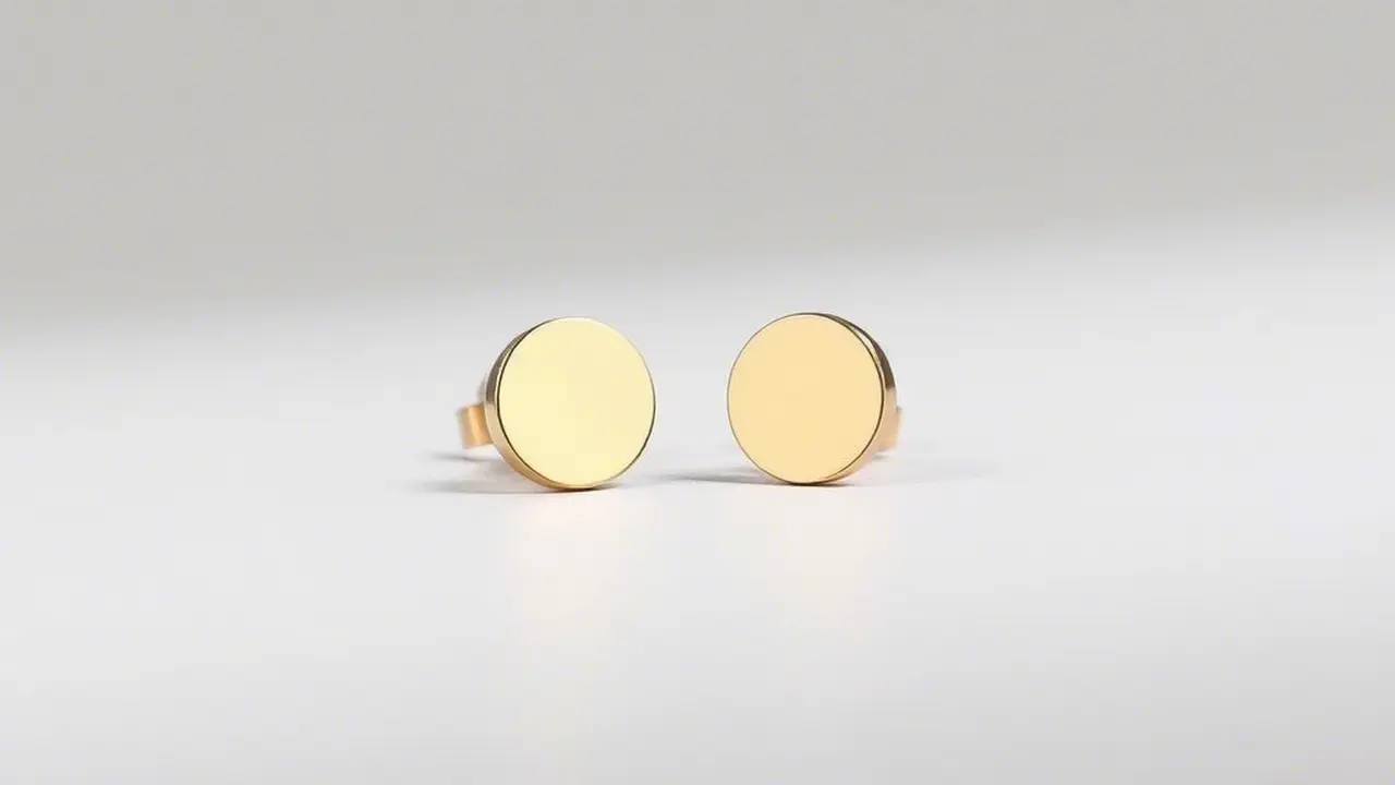 6 Pilihan Model Anting Emas untuk Bayi Baru Lahir Terbaru, Minimalis