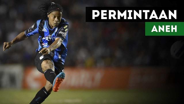 Berita video permintaan aneh dari para pesepak bola kepada klub yang ingin mendatangkannya.