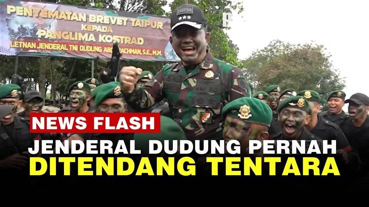 VIDEO: Nostalgia Jenderal Dudung, Pernah Ditendang Tentara Saat Antar Kue ke Kodam