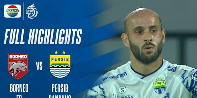 VIDEO: Highlights BRI Liga 1, Gol Tunggal Mohammed Rashid Bawa Persib Bandung Menang atas Borneo FC