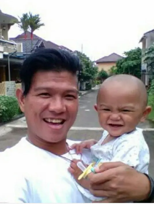 Kado pahit ulang tahun keempat pernikahan Andhika Mahesa dan Chairunnisa Icha. Diduga melakukan KDRT terhadap istri, Andhika dilaporkan ke polisi pada Kamis (9/2/2017). (Instagram/maesaandika)