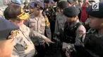 Wakapolda Metro Jaya Brigjen Polisi Purwadi memeriksa kesiapan personel pengamanan aksi 299