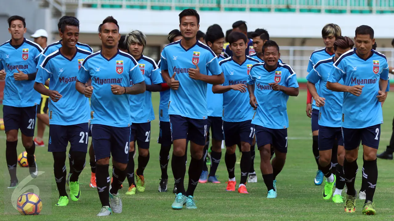 Jelang Lawan Timnas Indonesia U-22, Myanmar Jajal Stadion Pakansari